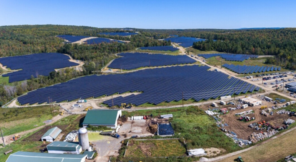 Farmington 2021 - Solar Drone Shot